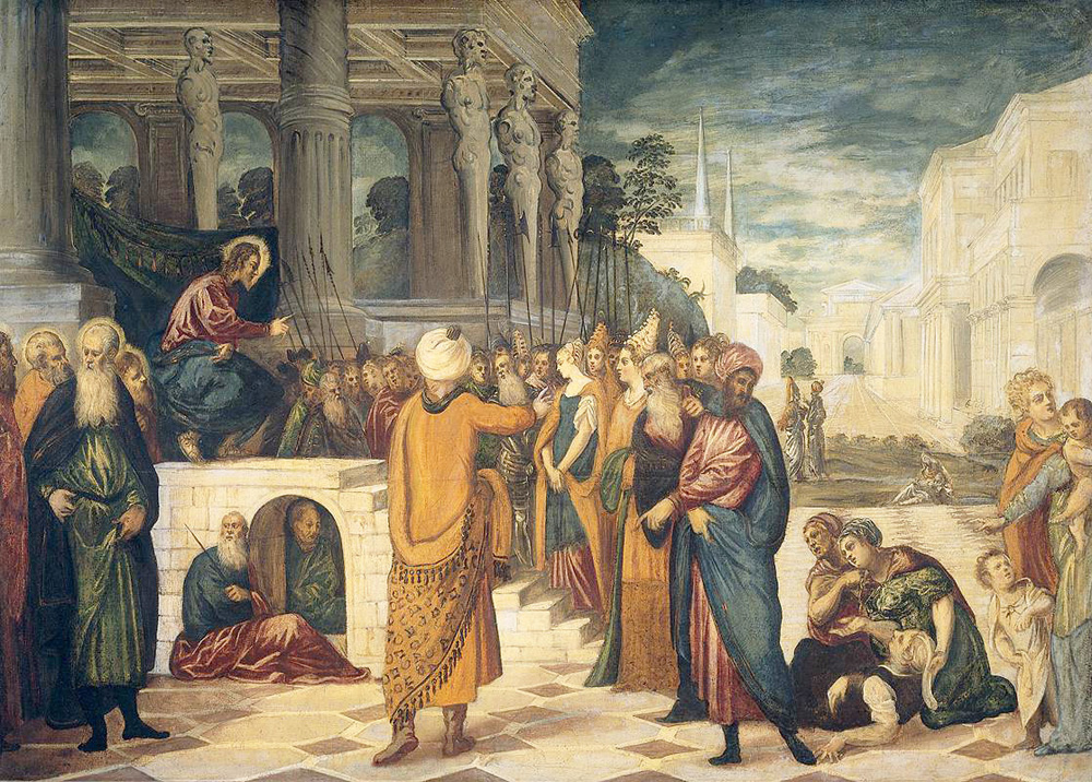 christ and the adulteress